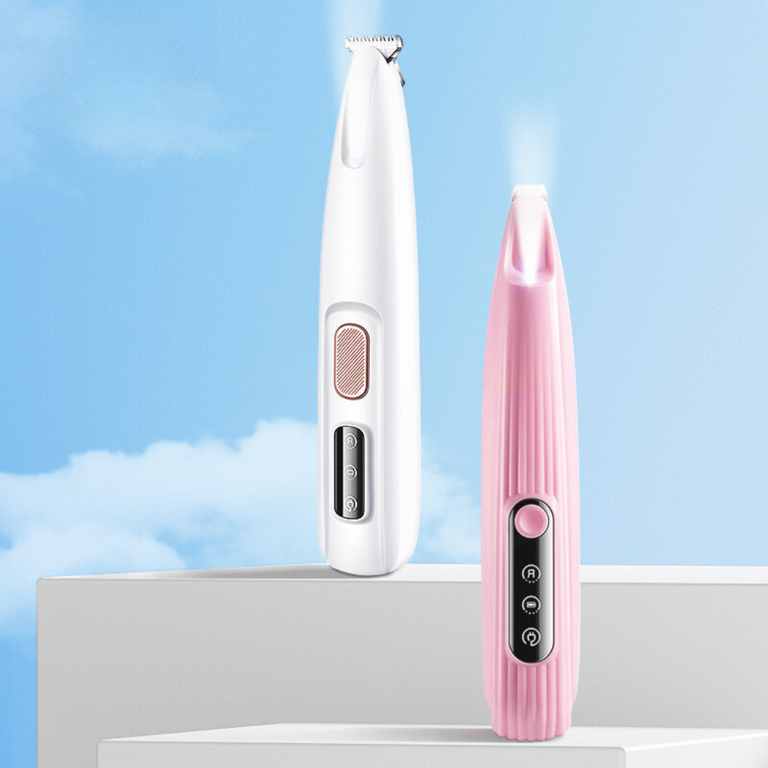 🌀🐾The GentleTouch Pet Trimmer—Safe, Quiet Grooming for Paws, Face & Sanitary Areas