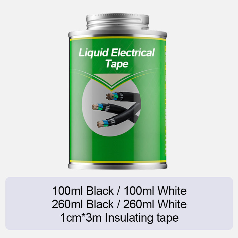 ⚡ Liquid Electrical Tape —Brush-On Insulation, Waterproof & Weatherproof, High-Temp Resistant, for Indoor & Outdoor Use
