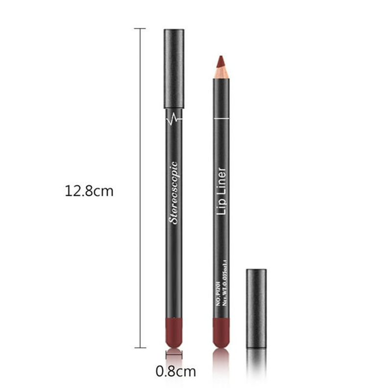 ππ All-Day Matte Lip Liner Pencil -Smooth Glide, Locked-in Color, Velvety Matte, Perfect Lip Contour