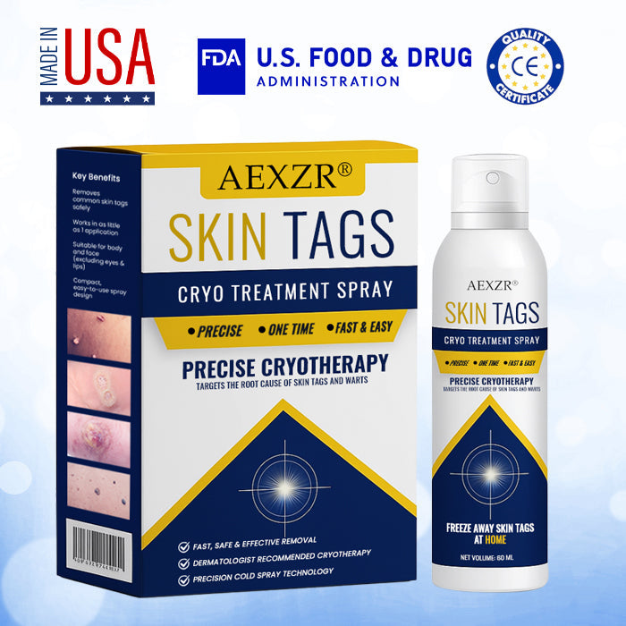 🏆 Advanced Skin Tag & Wart Remover Spray — Freeze Away Unwanted Growths Painlessly at Home! ✨