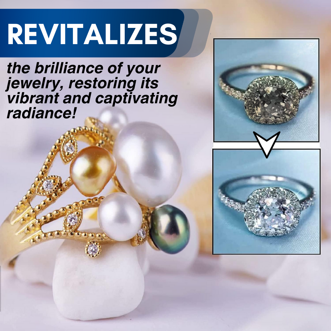 💧🏆 Revive Your Sparkle —Professional Jewelry Revitalizing Mist – Instant Shine, 12-Month Tarnish Protection ✨