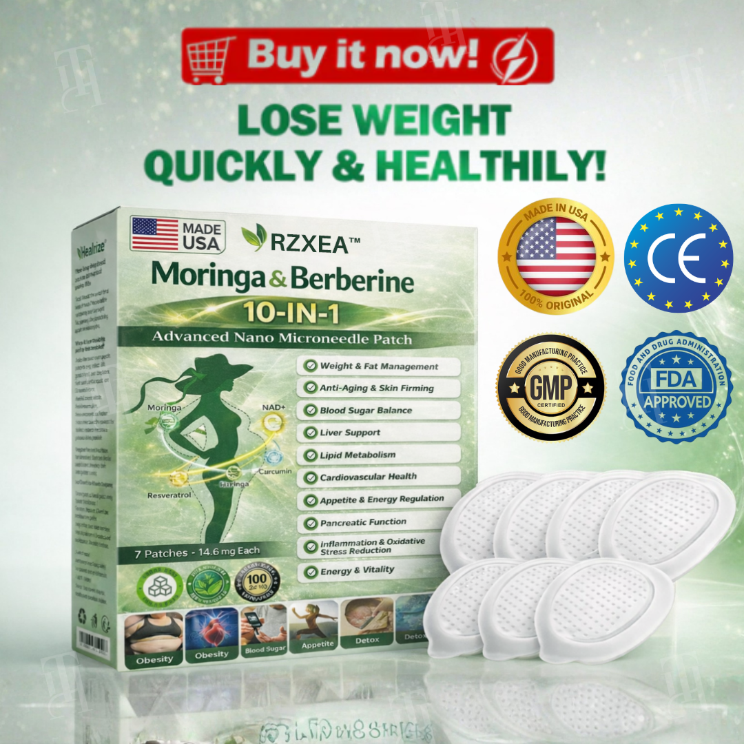 🩹 RZXEA™ 10-IN-1 Nano Microneedle Patch — Bypasses Digestion for Blood Sugar & Weight Support