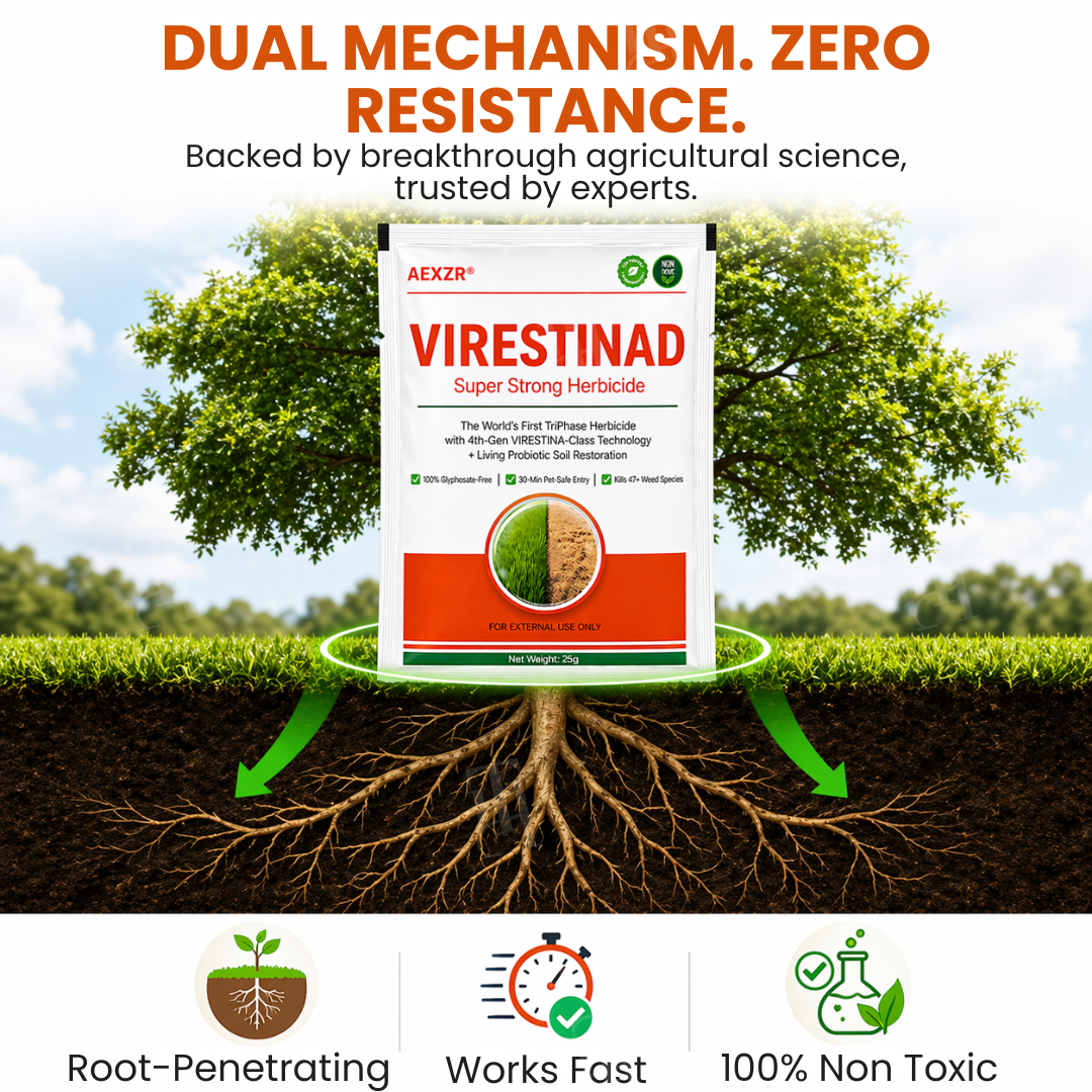 🌱🏆AEXZR® Pet-Safe Weed Killer — 2-Hour Fast Acting, Glyphosate-Free Superweed Eliminator & Soil Restorer ✨