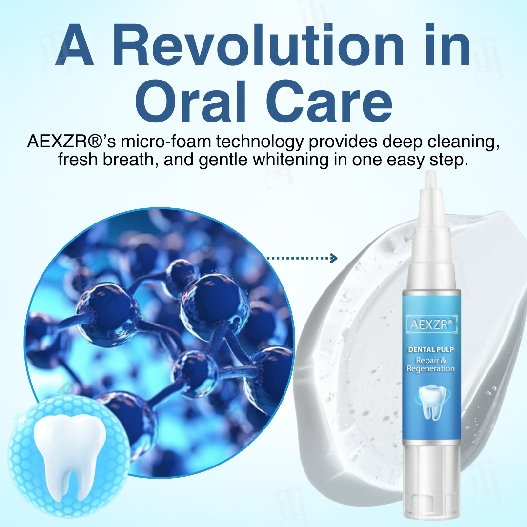🦈 AEXZR® Dental Pulp Gel — Awaken the “Third Set” of Teeth, Reverse Gum Recession