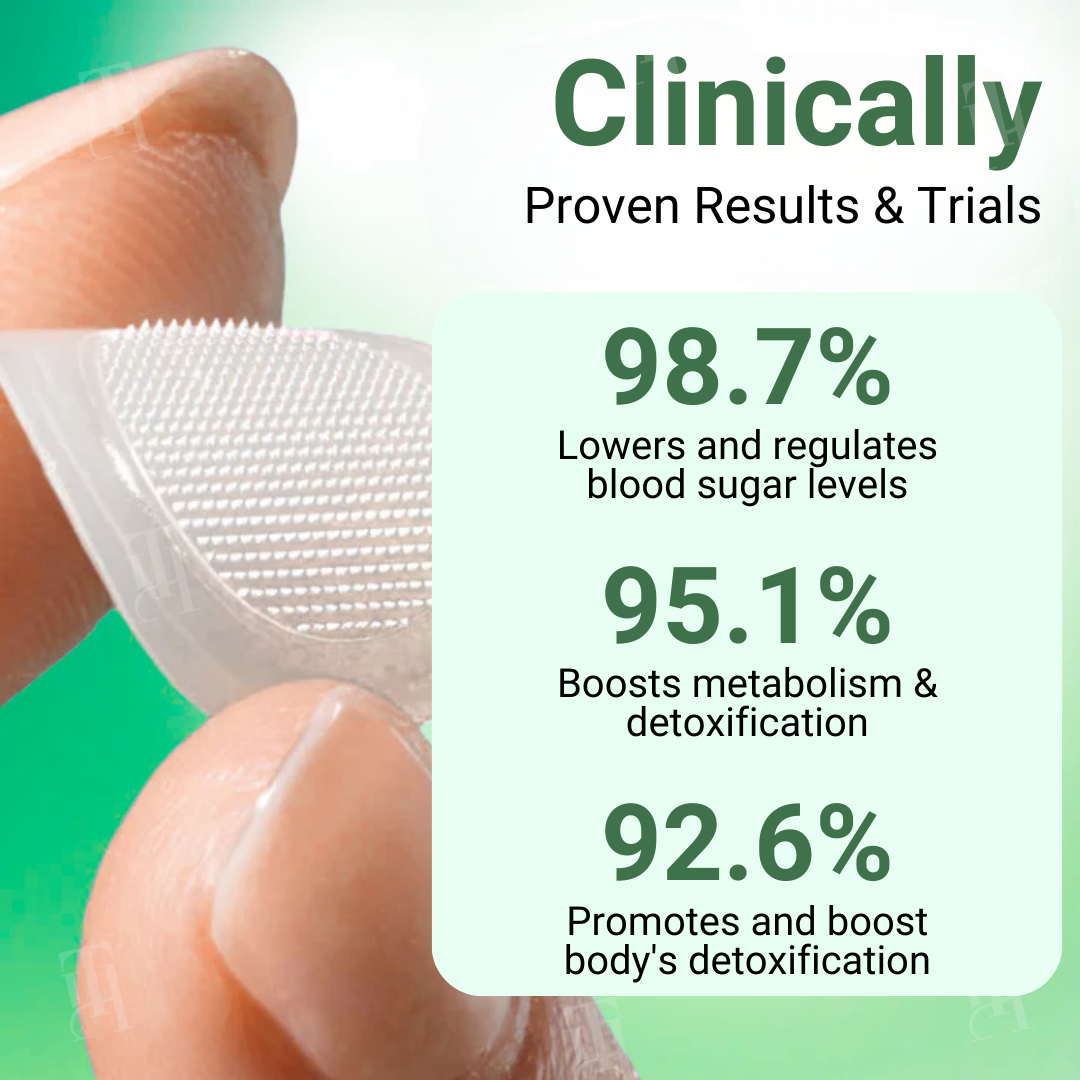 🩹 RZXEA™ 10-IN-1 Nano Microneedle Patch — Bypasses Digestion for Blood Sugar & Weight Support