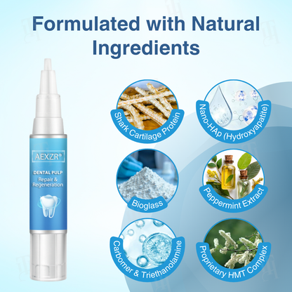 🦈 AEXZR® Dental Pulp Gel — Awaken the “Third Set” of Teeth, Reverse Gum Recession