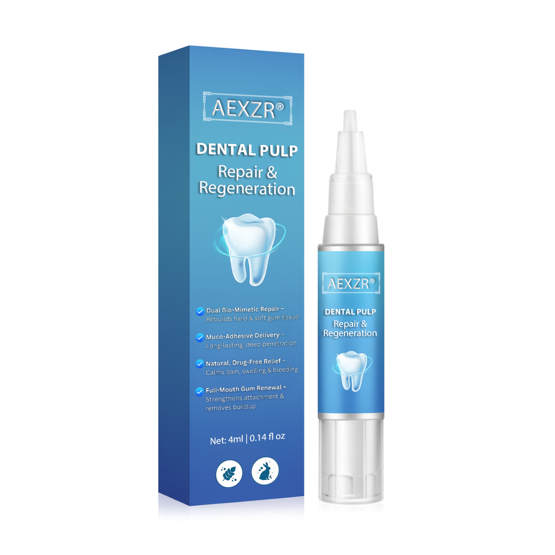 🦈 AEXZR® Dental Pulp Gel — Awaken the “Third Set” of Teeth, Reverse Gum Recession