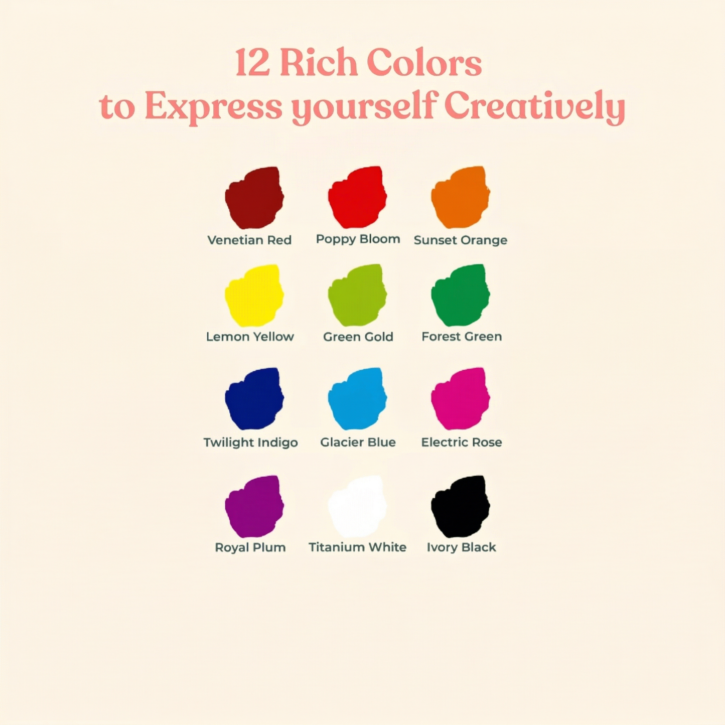 🎨 Premium Watercolor Kit — All-Level Artist Set, Silicone Material for Easy Cleanup, Unleash Your Creativity