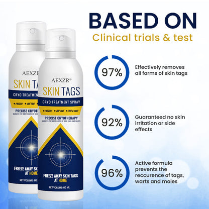🏆 Advanced Skin Tag & Wart Remover Spray — Freeze Away Unwanted Growths Painlessly at Home! ✨