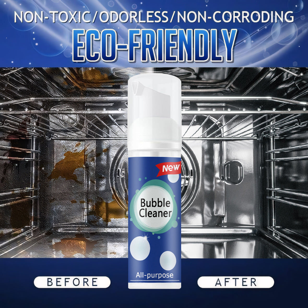 💧🧊Multi-Purpose Bubble Cleaning Spray🔥POWER BOOSTER 10X CLEAN