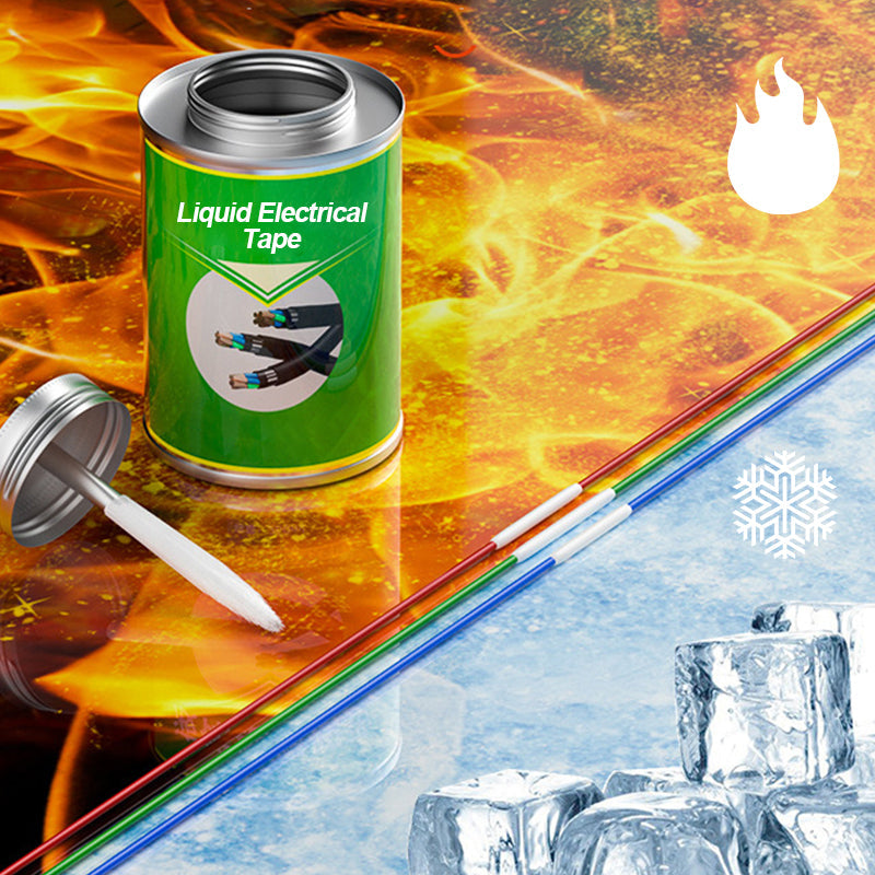 ⚡ Liquid Electrical Tape —Brush-On Insulation, Waterproof & Weatherproof, High-Temp Resistant, for Indoor & Outdoor Use