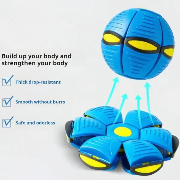 🔄🔥Kids’ Magic Metaball — bouncy ball & flying saucer for family and pets🌈