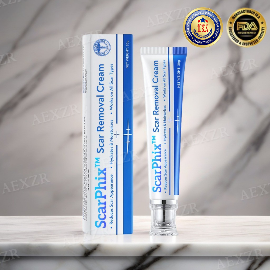 🌿 ScarPhix™ Scar Removal Cream —Clinically Proven to Fade Scars, Restore Smooth Skin