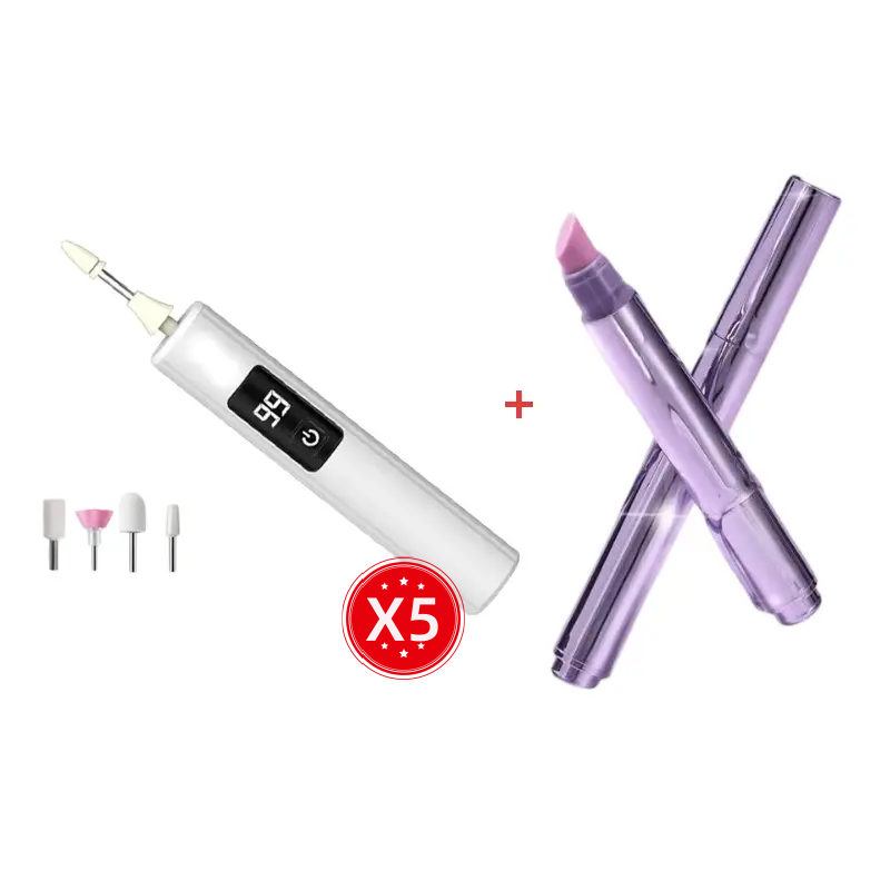 💅 Professional Electric Nail Drill Kit | Effortless Gel Removal & Salon Shaping at Home ✨
