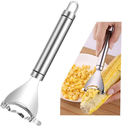 🌽 Master Corn Planer – ✨Heavy-Duty Stainless Steel, Fast & Mess-Free Corn Stripper Tool for Fresh Kitchen Prep! 🏆