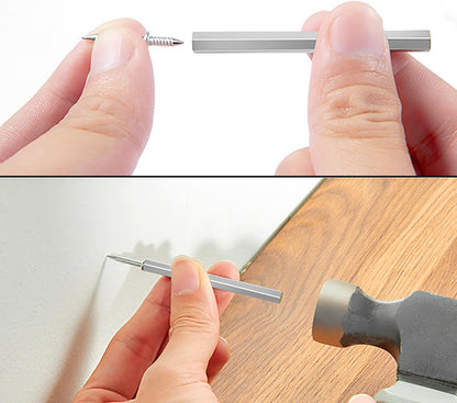 🔨 Seamless 2-Sided Nails for Wood —No Drill Needed, Invisible Finish, Rust-Resistant, DIY Essential