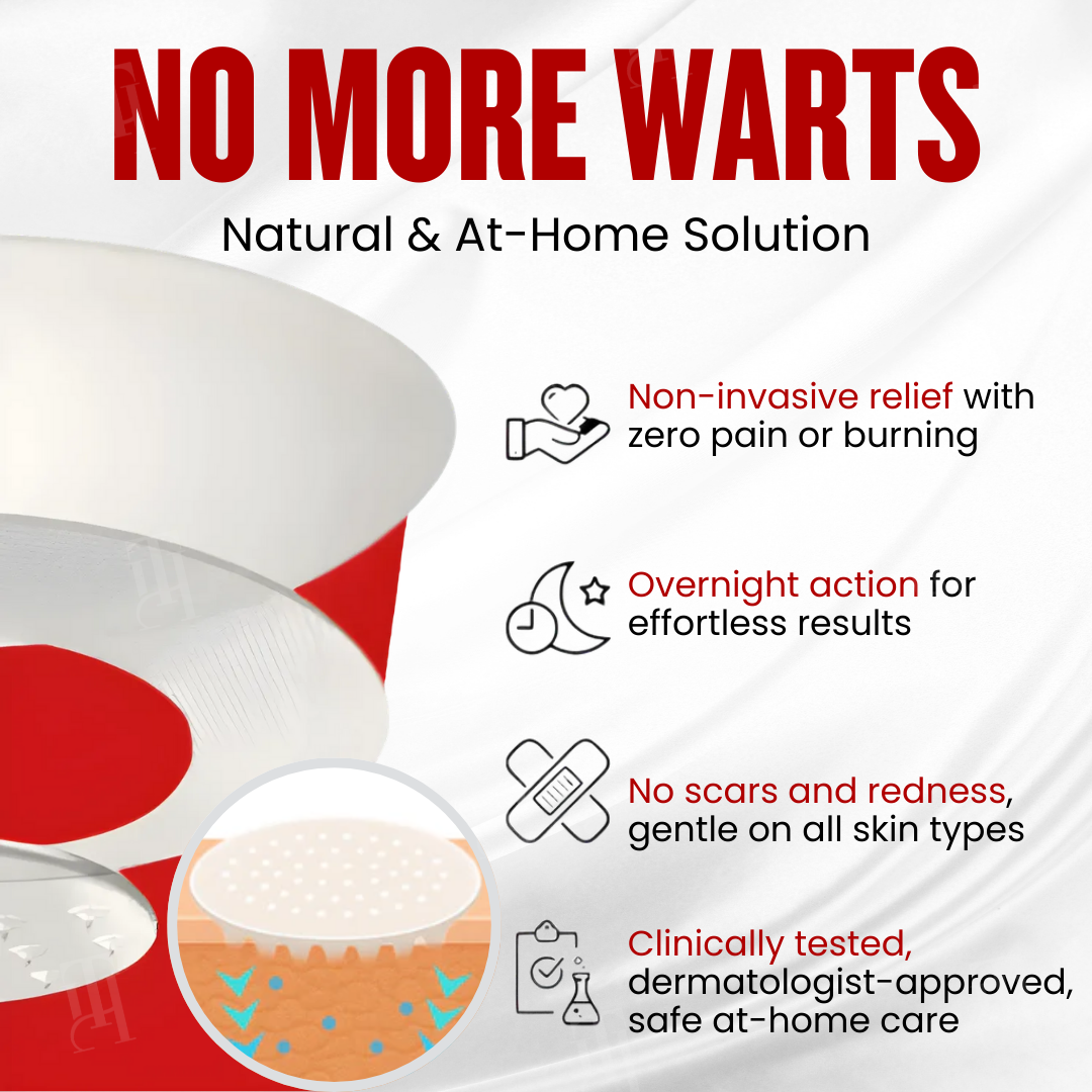 🏆 WartAway Pro — Advanced Microneedle Patches for Painless Wart & Skin Tag Removal – Results in 5 Days! ✨