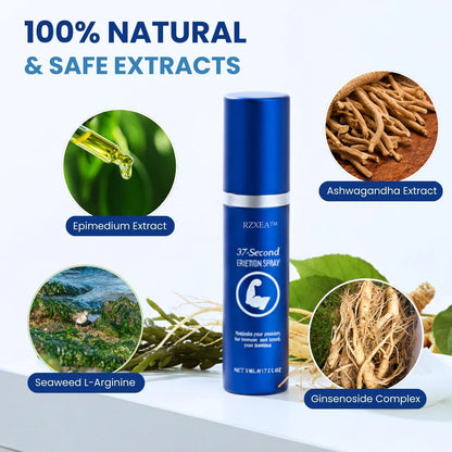 ⚡ RZXEA™ Ultra-Fast Performance Spray —Rock Hard in 37 Seconds | All-Natural & Side-Effect Free ⚡