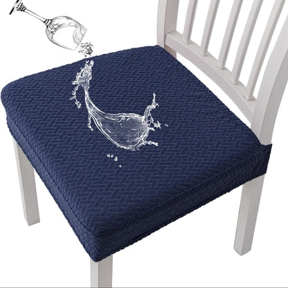 💧🪑 Waterproof Jacquard Chair Covers — ✨Stretchy, Durable & Non-Slip Seat Protectors for Dining Room, Pets & Kids! 🌟