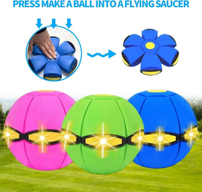 🔄🔥Kids’ Magic Metaball — bouncy ball & flying saucer for family and pets🌈