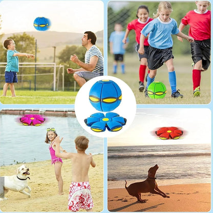 🔄🔥Kids’ Magic Metaball — bouncy ball & flying saucer for family and pets🌈
