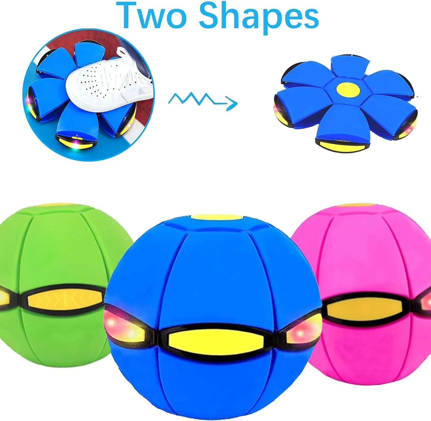 🔥Kids’ Magic Metaball — bouncy ball & flying saucer for family and pets🌈