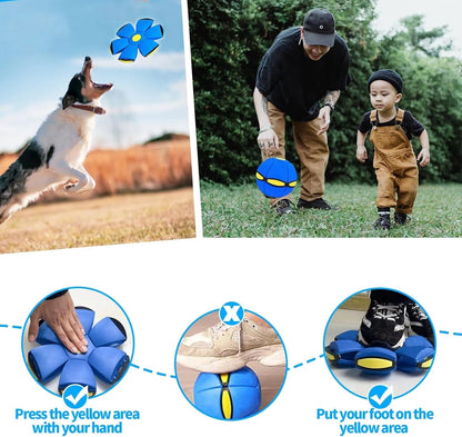 🔥Kids’ Magic Metaball — bouncy ball & flying saucer for family and pets🌈