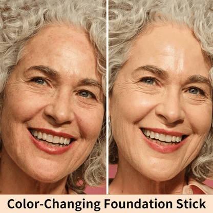 ✨ Color-Changing Magic Foundation Stick — Instant Pore Blurring & 50H Hydration for Flawless, Age-Defying Skin 🏆