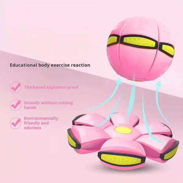 🔄🔥Kids’ Magic Metaball — bouncy ball & flying saucer for family and pets🌈