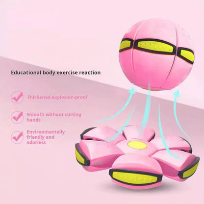 🔄🔥Kids’ Magic Metaball — bouncy ball & flying saucer for family and pets🌈