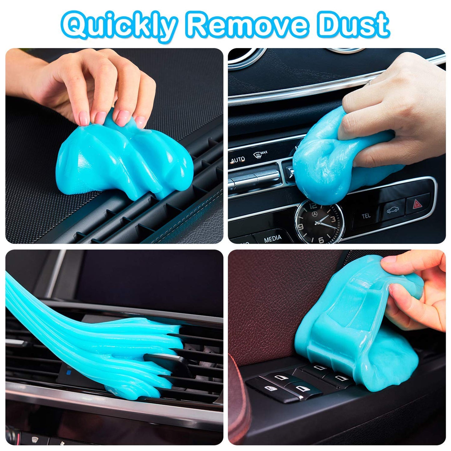 ✨Magic Car Cleaning Gel Car Cleaning Putty Kit - 🏆Deep-Clean the Spaces You Can’t Reach✨