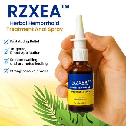 🏆 RZXEA™ Herbal Relief Spray —Touch-Free, Fast-Acting Comfort for Swelling & Itching ✨