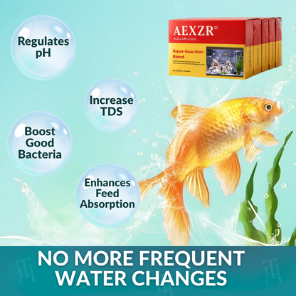 🐟 AEXZR® Aqua-Guardian Blend -60% Ammonia Reduction in 72 Hours, Biological Purification, Stop Losing Fish