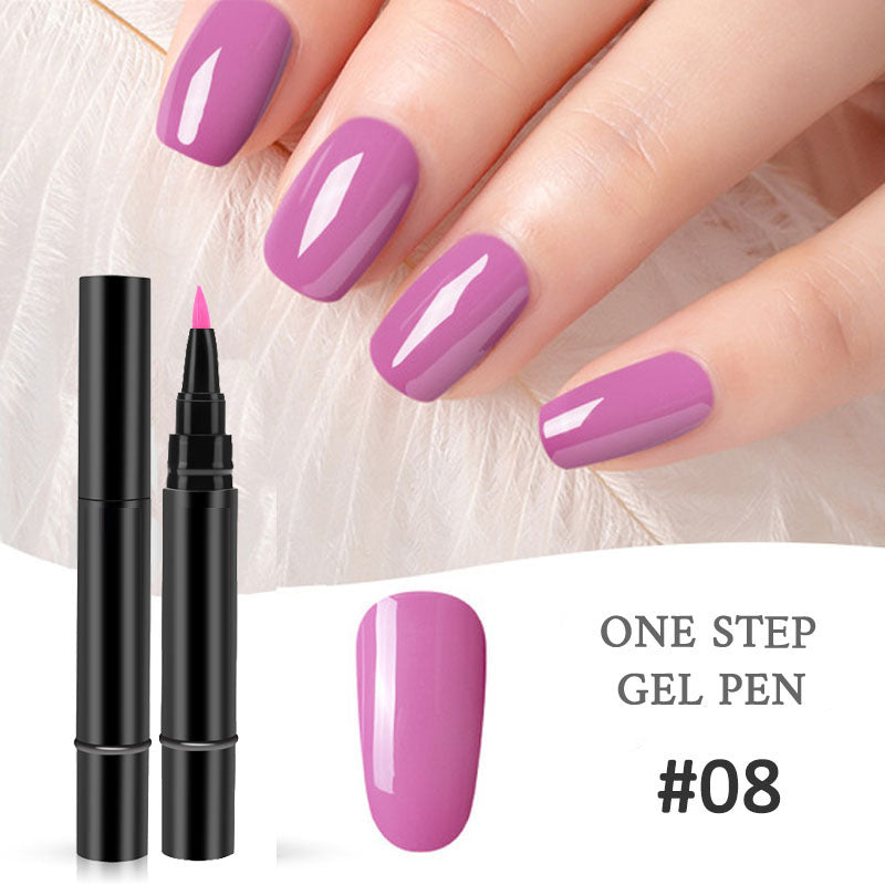 ✨3-in-1 Magic Gel Polish Pen🖌️ No Base, No Top Coat Needed 💅