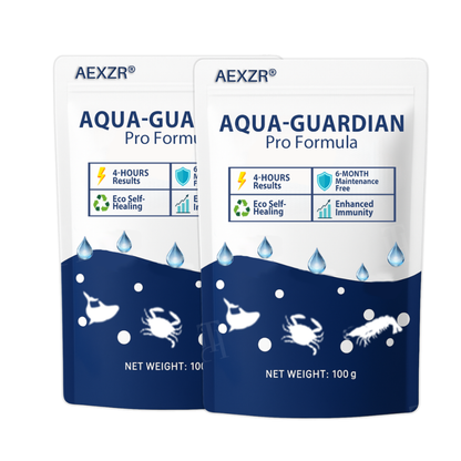 🐟 AEXZR® Aqua-Guardian Pro Formula —Clear Water in 24 Hours, Dual-Bio Algae Control, Safe for All Aquatic Life
