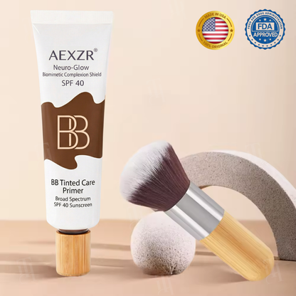 ✨ AEXZR® Neuro-Glow Biomimetic Complexion Shield SPF 40 - Smart Shade-Matching in 5 Seconds, 12H Wear, Silicone-Free