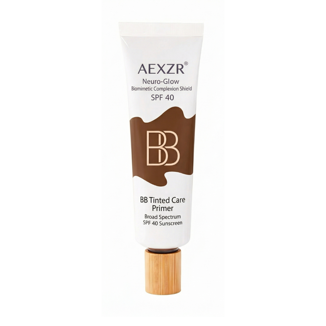 ✨ AEXZR® Neuro-Glow Biomimetic Complexion Shield SPF 40 - Smart Shade-Matching in 5 Seconds, 12H Wear, Silicone-Free