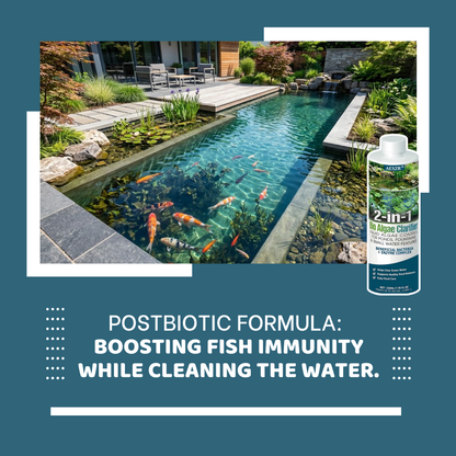💎 Sparkling Clear Water in 24 Hours! — AEXZR® 2-in-1 Bio Algae Clarifier - Eco-Friendly, Pet-Safe Pond & Aquarium Purifier ✨