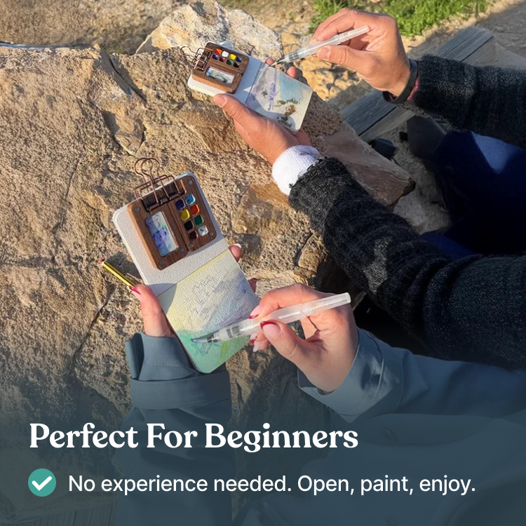 🎨 Premium Watercolor Kit — All-Level Artist Set, Silicone Material for Easy Cleanup, Unleash Your Creativity