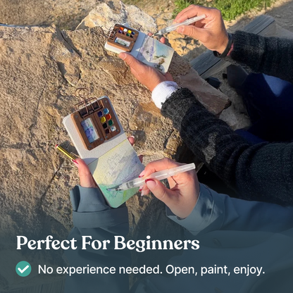 🎨 Premium Watercolor Kit — All-Level Artist Set, Silicone Material for Easy Cleanup, Unleash Your Creativity
