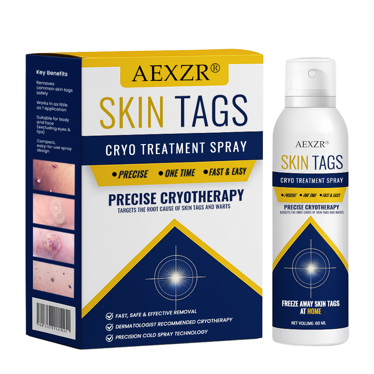 🏆 Advanced Skin Tag & Wart Remover Spray — Freeze Away Unwanted Growths Painlessly at Home! ✨