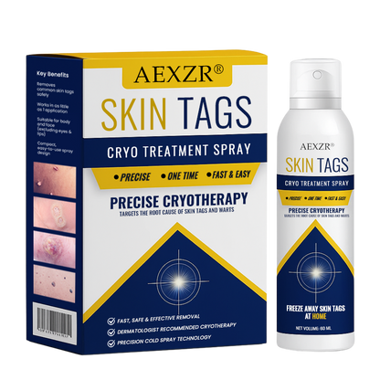 🏆 Advanced Skin Tag & Wart Remover Spray — Freeze Away Unwanted Growths Painlessly at Home! ✨