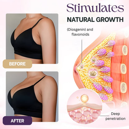 🏆 Natural Curve Enhancer Cream — Lift & Firm Flat Hips and Bust Without Squats ✨