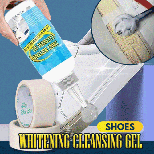 🏆Shoes Whitening Cleansing Gel —✨ Restore Brilliance & Remove Yellow Stains Easily✅