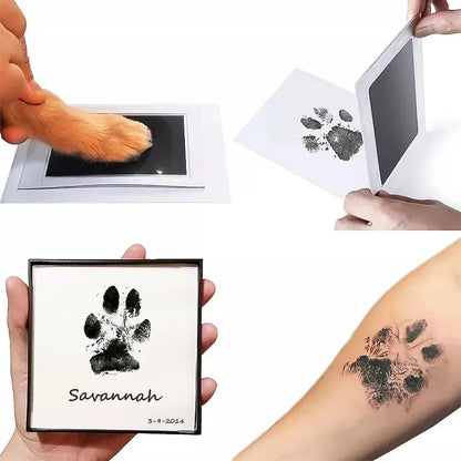 🐾 Paw Print Keepsake Set — Ink-Free & Mess-Free, Capture Your Pet’s Paw Print in Seconds, Cherish Forever