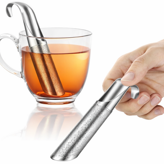 🌿🍵 2-in-1 Tea Scoop Infuser — ✨Ultra-Fine Mesh Strainer, Effortless Loose Leaf Steeping Tool for a Perfect Brew! 🌿