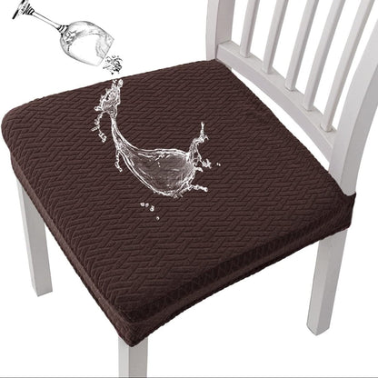 💧🪑 Waterproof Jacquard Chair Covers — ✨Stretchy, Durable & Non-Slip Seat Protectors for Dining Room, Pets & Kids! 🌟