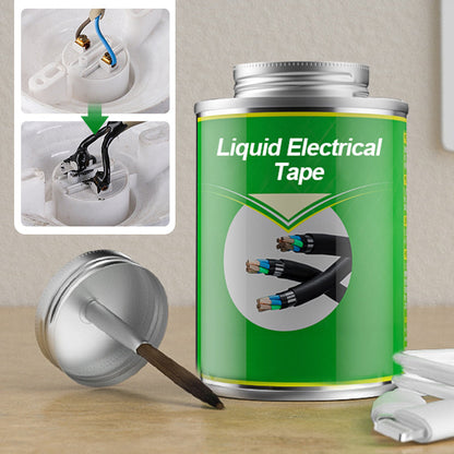 ⚡ Liquid Electrical Tape —Brush-On Insulation, Waterproof & Weatherproof, High-Temp Resistant, for Indoor & Outdoor Use