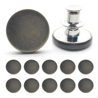 🏆✨Adjustable No-Sew Jeans Button - 🔘Clip On & Go, Fix Loose/Tight Jeans✨