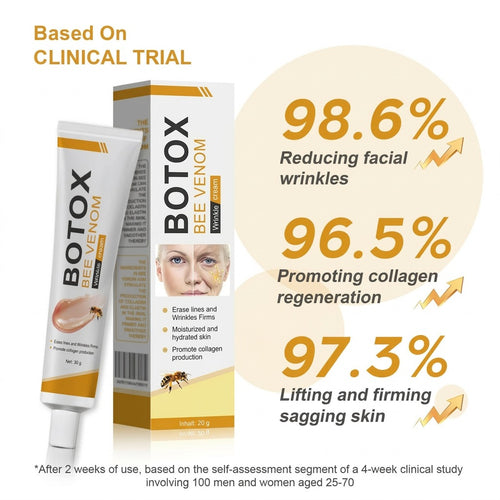 🐝 Bee Venom “Liquid Botox” Serum —Smooth Wrinkles in 2 Mins, No Needles, Instantly Firm & Lift